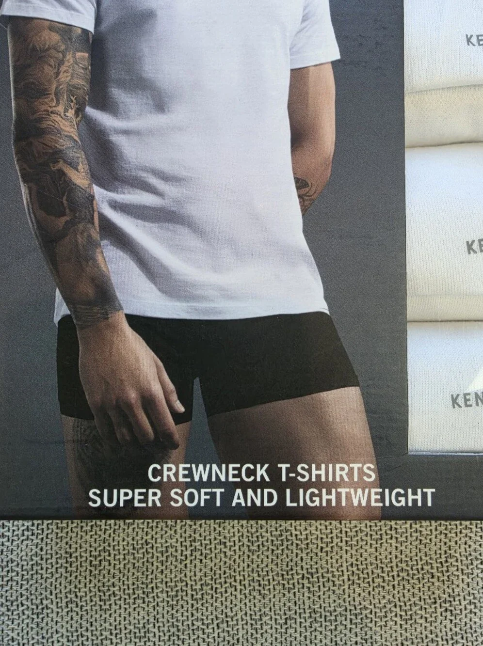 Kenneth Cole Men's Crewneck T-Shirts 4-Pack - White